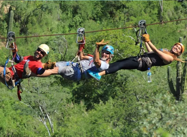 Tirolesa en Los Cabos Mexico