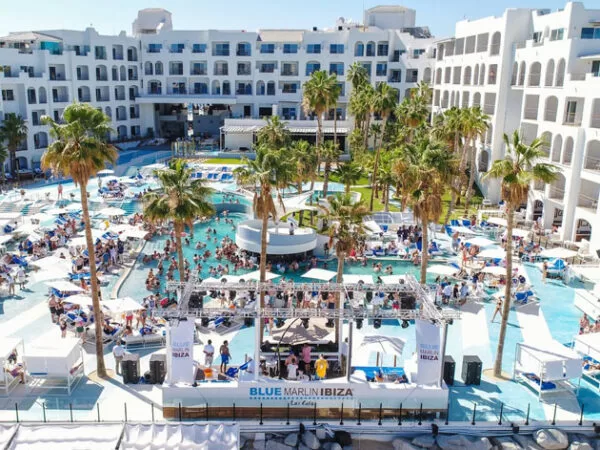 Me Cabo Pool party at Blue Marlin Ibiza Cabo - Is ME Cabo all inclusive?